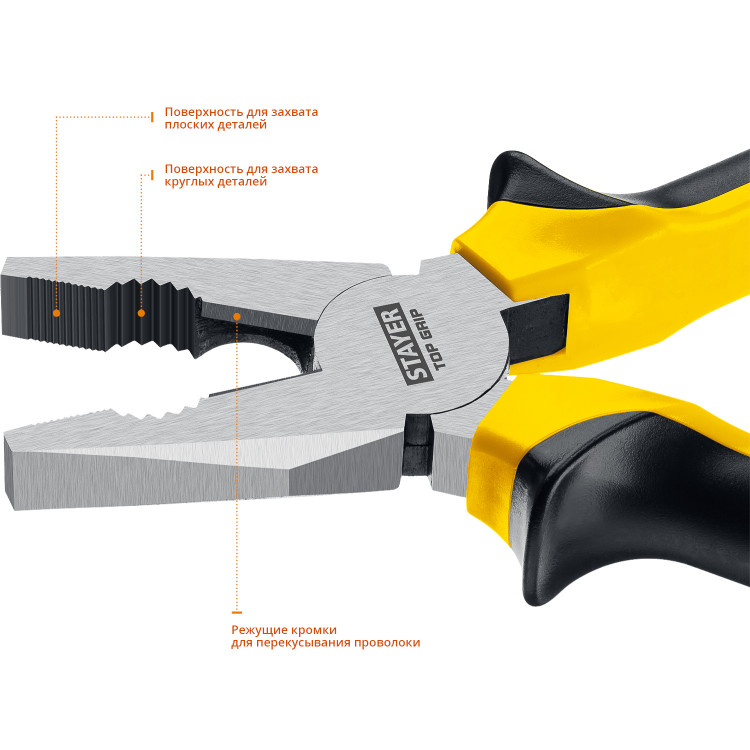 Плоскогубцы комбинированные STAYER 2205-1-20_z02
