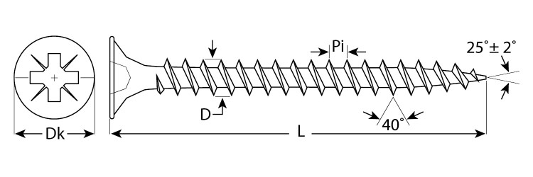 Шуруп ЗУБР 4-300390-45-045