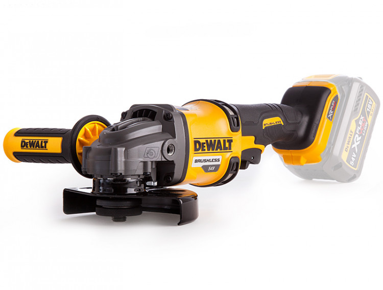 Аккумуляторная угловая шлифмашина 125 мм DeWALT DCG414NT