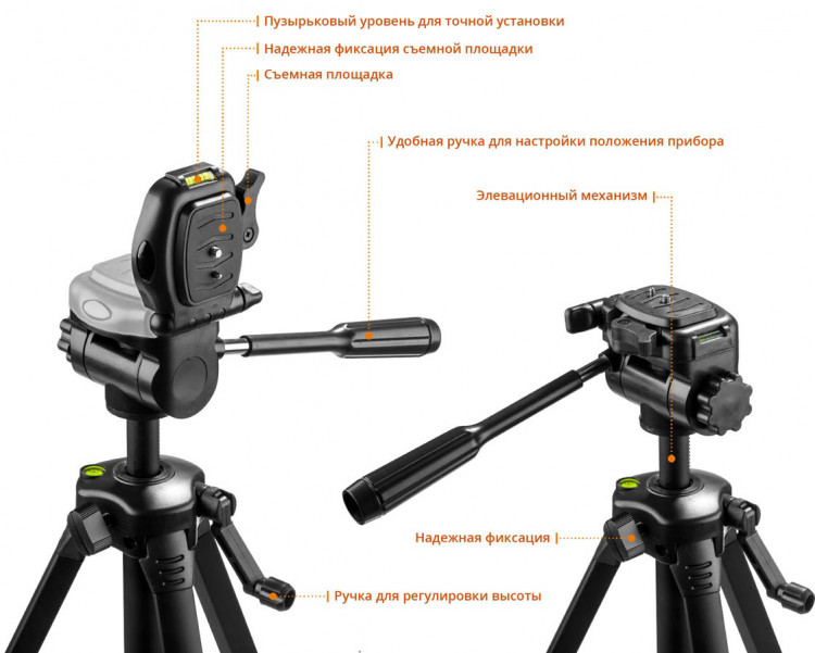 Лазерный уровень построитель плоскостей KRAFTOOL 34640-3