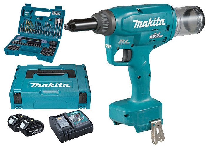 Аккумуляторный заклепочник MAKITA SET-DRV250-1