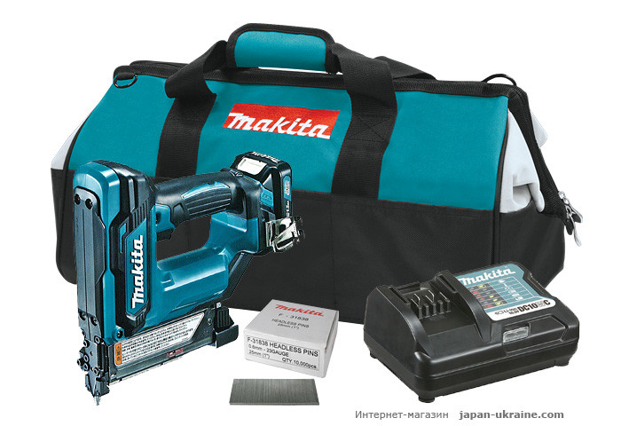 Аккумуляторный гвоздезабиватель MAKITA CXT-SET4
