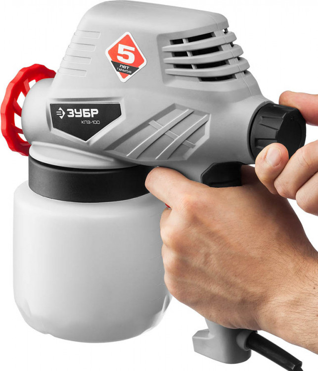 Краскопульт электрический ЗУБР КПЭ-100