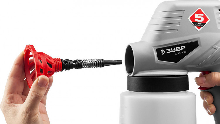 Краскопульт электрический ЗУБР КПЭ-100