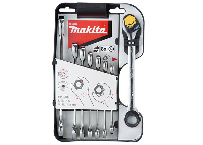 Набор ключей с трещоткой MAKITA B-65523
