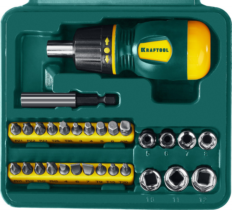 Набор инструментов KRAFTOOL 25556-H29