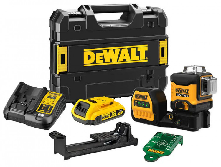 Лазер линейный DeWALT DCE089D1G18