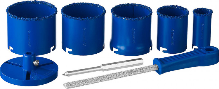 Набор буровых коронок с твердосплавным напылением ЗУБР 33350-H8_z01