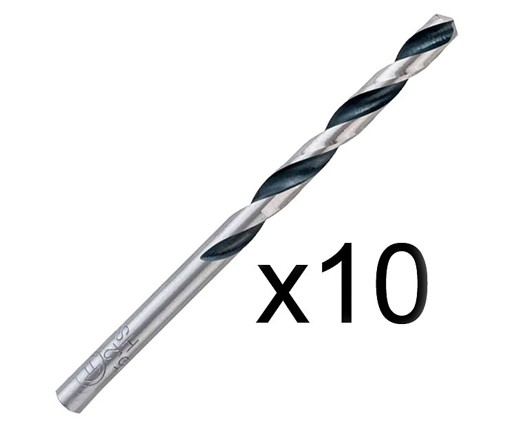 Сверло по металлу BOSCH HSS PointTeQ, 5,2 x 52 мм 10 шт.