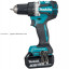 Аккумуляторная дрель-шуруповерт MAKITA DDF484RTE