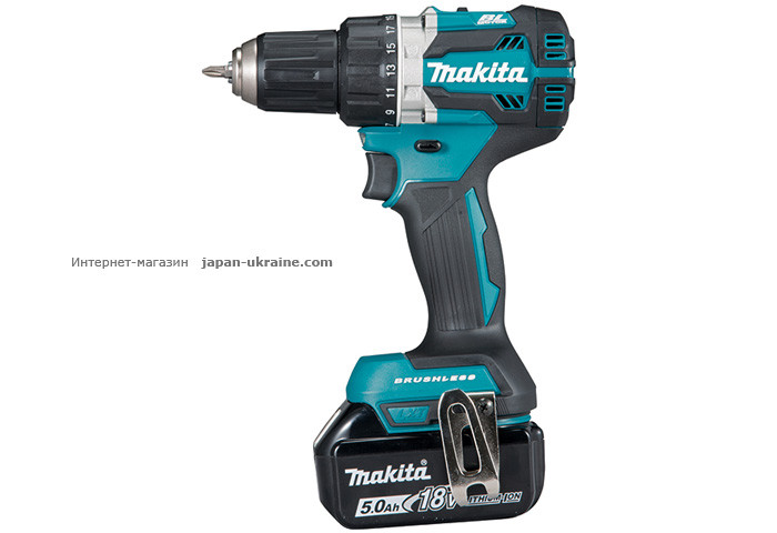 Аккумуляторная дрель-шуруповерт MAKITA DDF484RTE