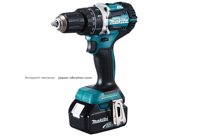 Аккумуляторный ударный шуруповерт MAKITA DHP484RFE