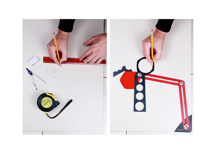 Трафарет плиточника TileTEMPLATE DISTAR 19568442102