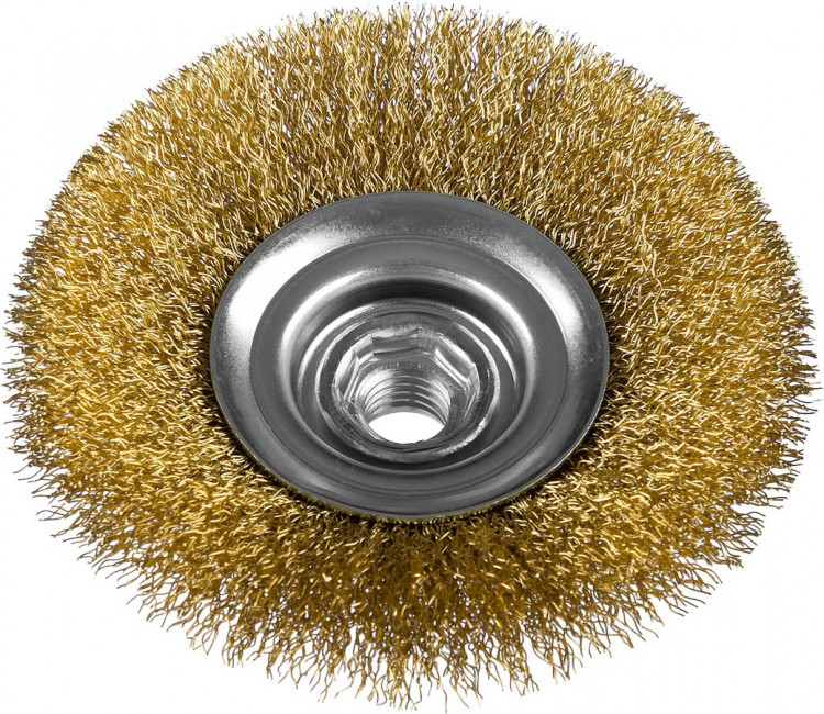 Щетка крацовка коническая для УШМ ЗУБР 35267-125_z02