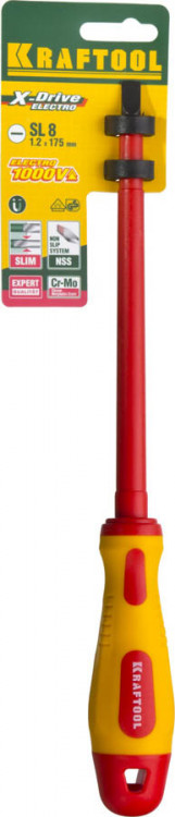 Отвертка KRAFTOOL «X-Drive» 250083-8.0-175