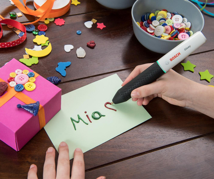 Клеевой пистолет BOSCH GLUEY Cupcake Pink