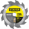 Пильный диск по дереву STAYER 3683-235-30-24_z01