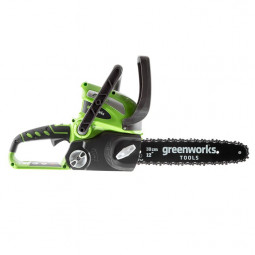 Цепная пила аккумуляторная Greenworks G40CS30K4, 40V, 30 см, с 1хАКБ 4 А.ч и ЗУ