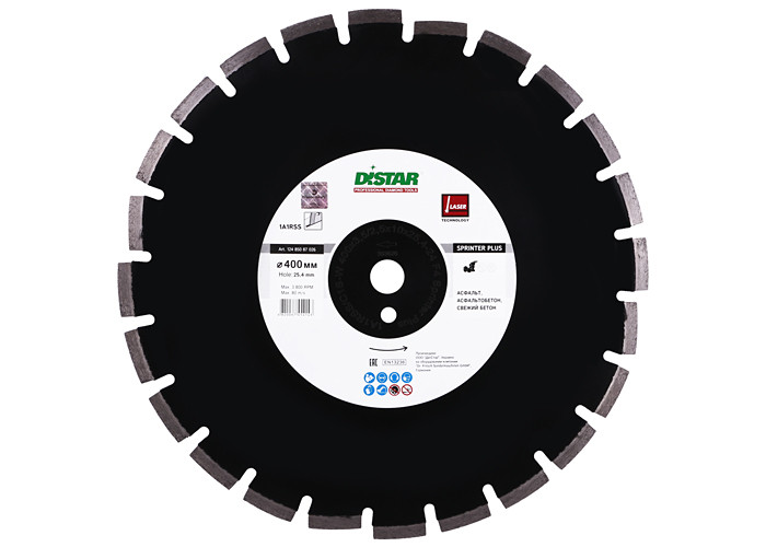 Алмазный диск DISTAR 1A1RSS/C1S-W 400 F4 Sprinter Plus