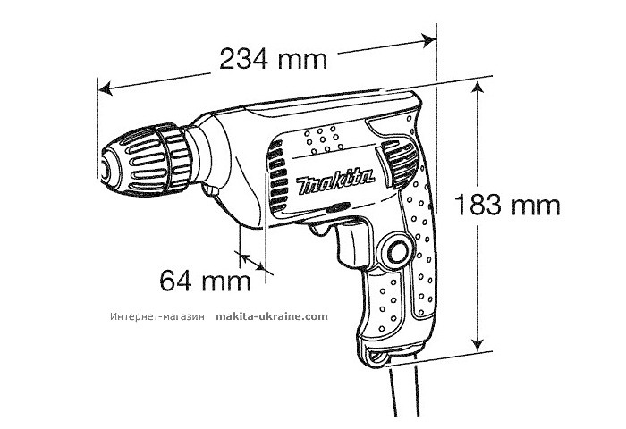 Дрель MAKITA 6413