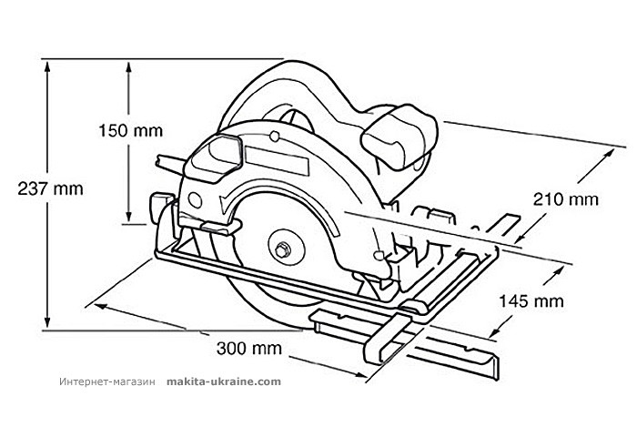 Дисковая пила MAKITA 5603R
