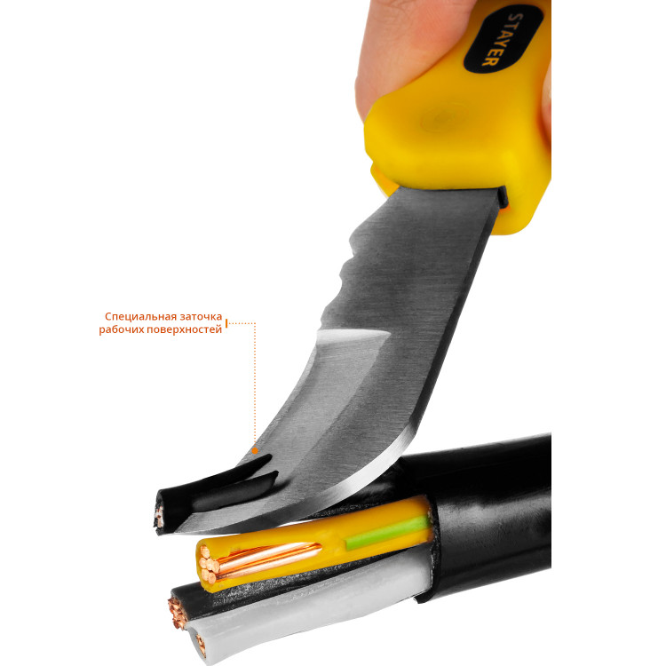 Нож монтерский STAYER 45409