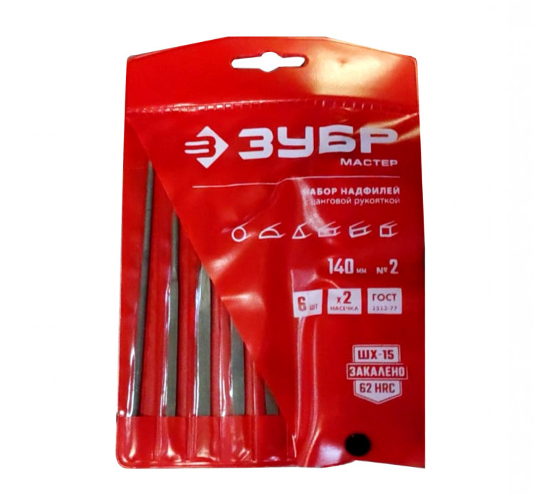 Набор надфилей ЗУБР 16053-H6