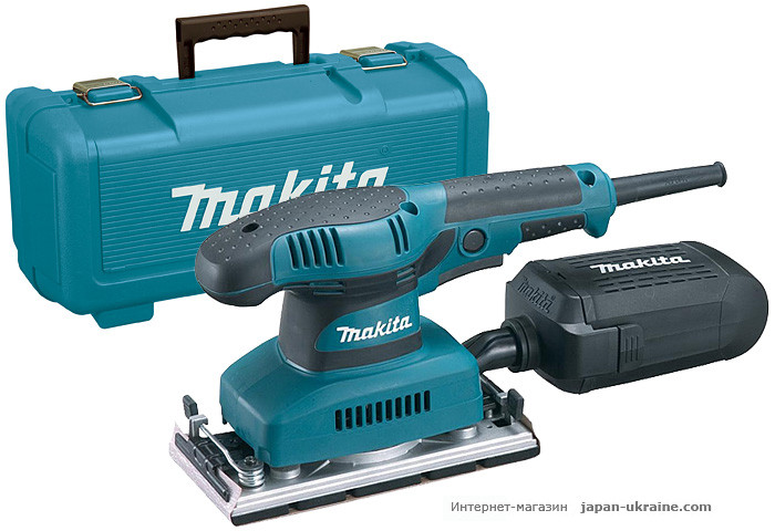 Вибрационная шлифмашина MAKITA BO3710 + кейс 824806-0