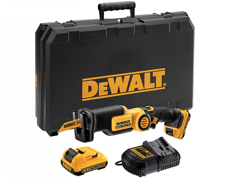 Аккумуляторная сабельная пила DeWALT DCS310D2