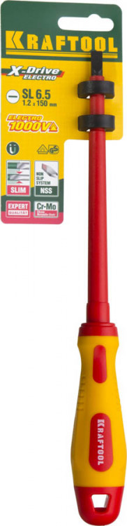 Отвертка KRAFTOOL «X-Drive» 250083-6.5-150