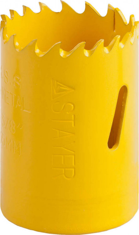 Буровая коронка биметаллическая универсальная STAYER 29547-035