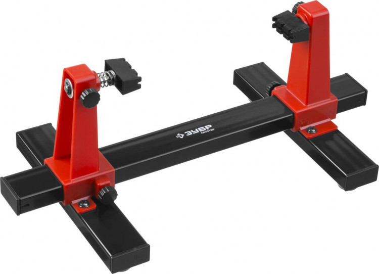 Штатив для фиксации электронных плат ЗУБР 55463-20 освобождает руки и позволяет легко осуществлять паяльные работы на электронной плате при помощи зажимов для крепления и  поворотного механизма.