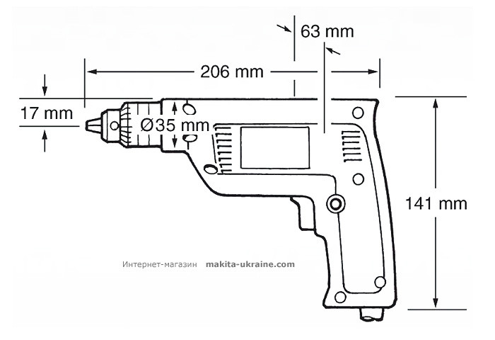 Дрель MAKITA 6501