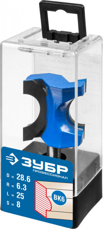 Фреза полустержневая ЗУБР 28723-28.6