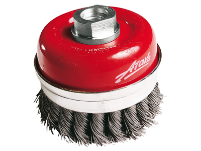 Щётка №131 11065141 d-65мм чашеобразная с кольцом,витая