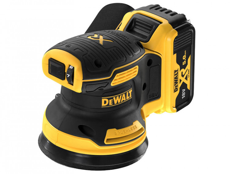 Аккумуляторная эксцентриковая шлифмашина DeWALT DCW210P2