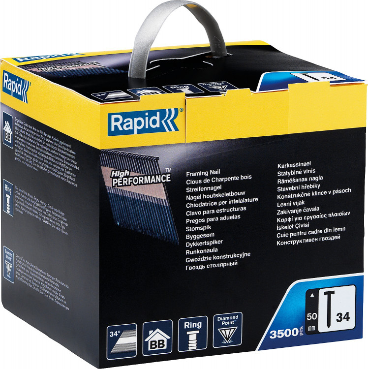 Реечные гвозди RAPID 5000801