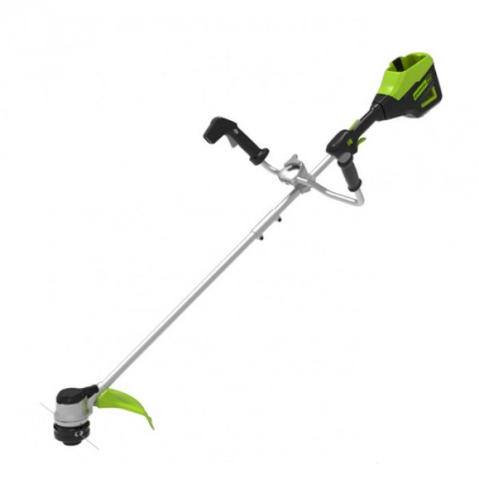 Триммер аккумуляторный Greenworks GD60BCB, 60V, 40 см, с АКБ 4АЧ и ЗУ