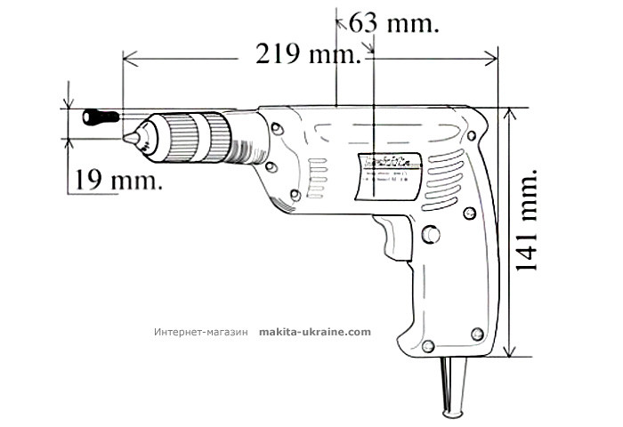 Дрель MAKITA 6501X