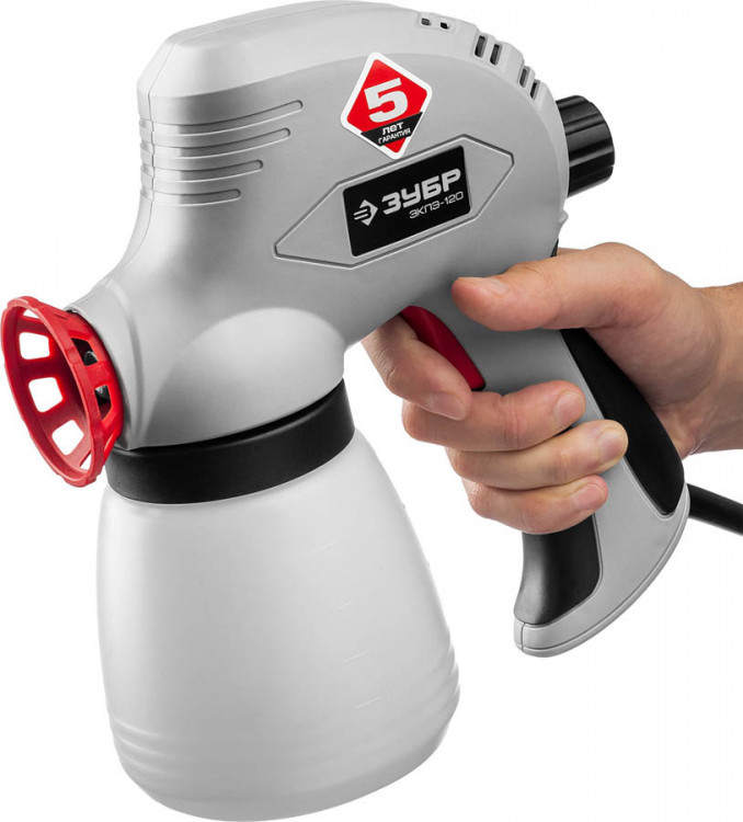 Краскопульт электрический ЗУБР ЗКПЭ-120