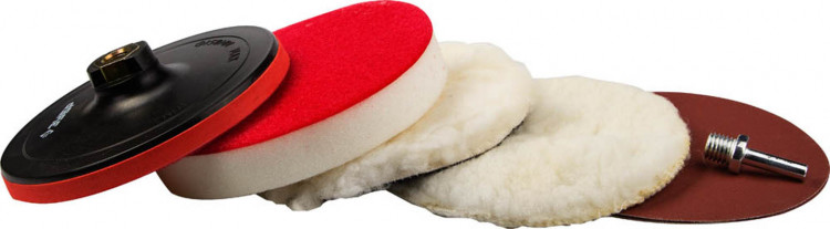 Набор полировальных насадок ЗУБР 3591-180-H7