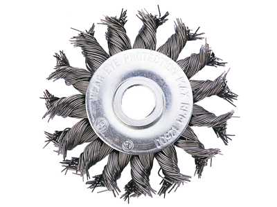 Щётка №132 13075131 d-75мм круглая для УШМ, витая