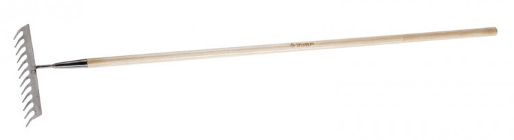 Грабли прямые с черенком ЗУБР 4-39483-12