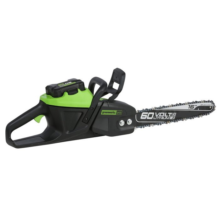 Цепная пила аккумуляторная GreenWorks GD60CS40, 60V, без АКБ и ЗУ