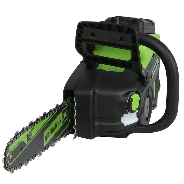 Цепная пила аккумуляторная GreenWorks GD60CS40, 60V, без АКБ и ЗУ