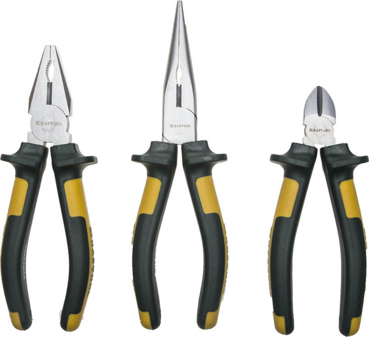 Набор губцевых инструментов KRAFT-MAX KRAFTOOL 22011-H3