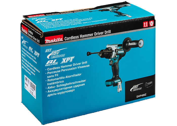 Аккумуляторный ударный шуруповерт MAKITA DHP486Z