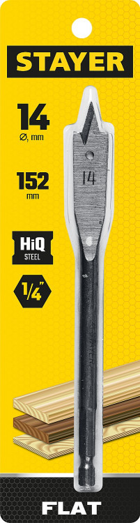 Сверло по дереву перовое STAYER 2950-14_z01