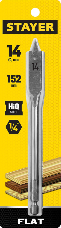 Сверло по дереву перовое STAYER 2950-14_z01