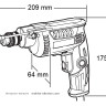Дрель MAKITA DP2010